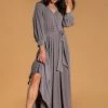 SexyModest Boutique Brigitte Brianna Wrap Maxi Dress BB Collection