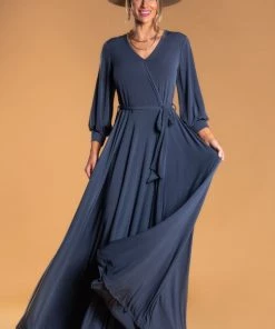 SexyModest Boutique Brigitte Brianna Wrap Maxi Dress BB Collection