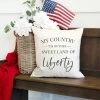 SexyModest Boutique My Country Pillow Cover New Arrivals
