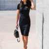 SexyModest Boutique Brigitte Brianna Little Black Dress BB Collection