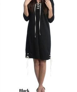 SexyModest Boutique BB Collection Brigitte Brianna Lace Up Dress