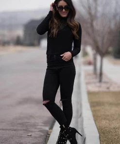 SexyModest Boutique BB Collection Brigitte Brianna Mesh Turtleneck