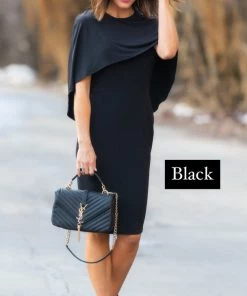 Sexy Modest Boutique Brigitte Brianna Cape Dress