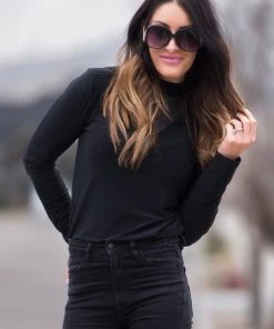 SexyModest Boutique BB Collection Brigitte Brianna Mesh Turtleneck