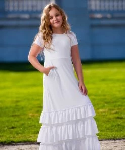 SexyModest Boutique Wrinkle Free Kira Caprice Dress