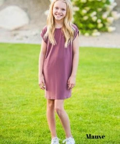 SexyModest Boutique Brigitte Brianna Kids Pocket Tee Dress