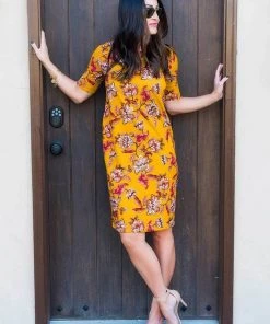 SexyModest Boutique Brigitte Brianna Shift Dress