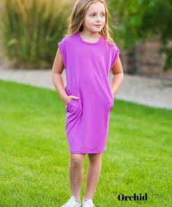 SexyModest Boutique Brigitte Brianna Kids Pocket Tee Dress