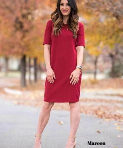 SexyModest Boutique Brigitte Brianna Shift Dress